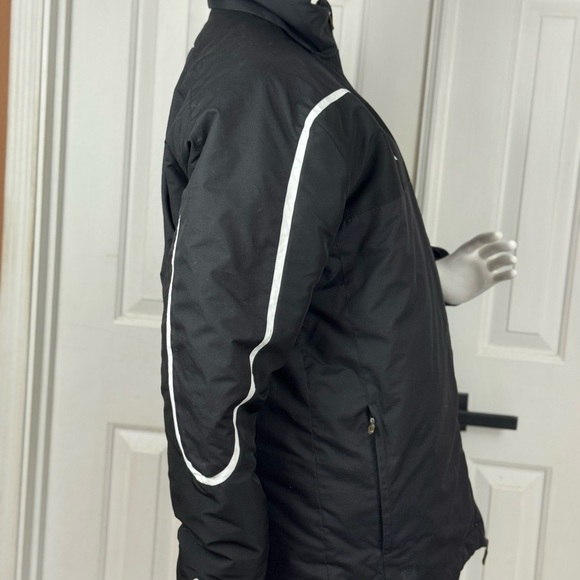 Puma Vintage Performance Jacket Black and White Full-Zip Size Medium - Picture 4 of 17